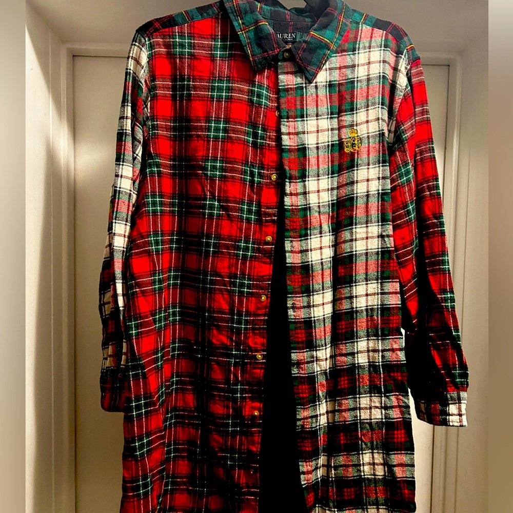 Women’s T-dress long sleeve Christmas